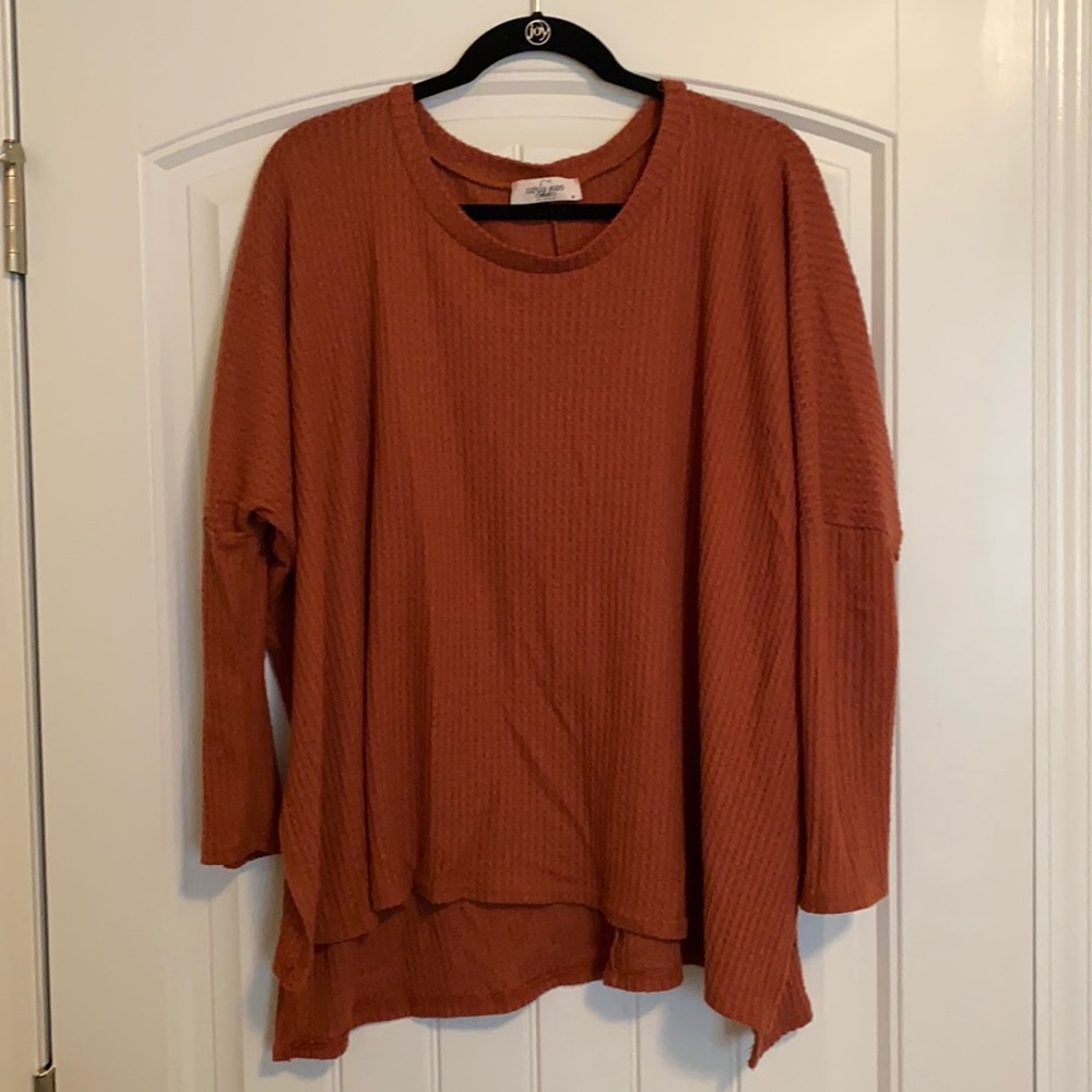 CJLA Rust Thermal Top, Size M